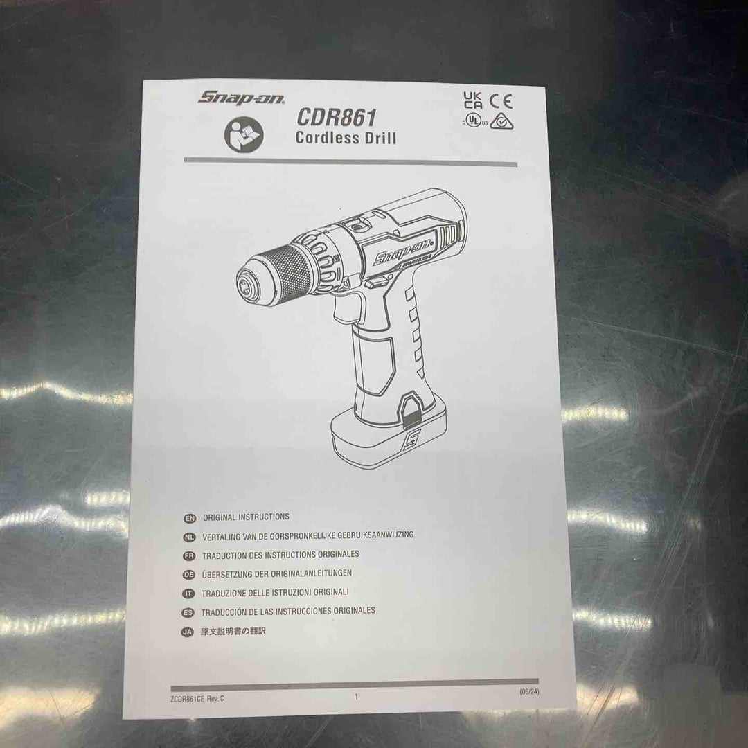▲スナップオン(Snap-on)充電式電動ドリルCDR861HVW1【川越店】