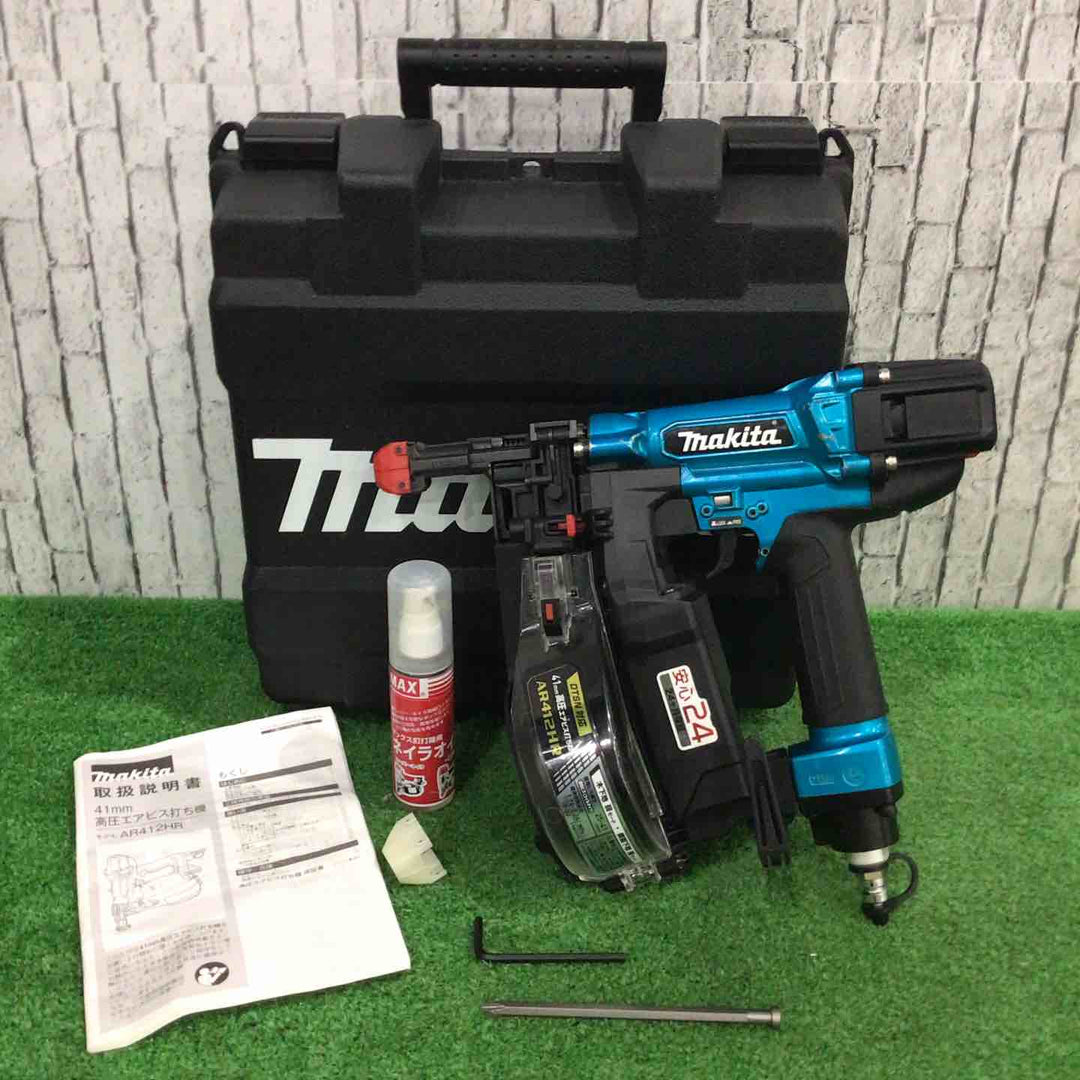 ★マキタ(makita) 高圧エアネジ打ち機 AR412HRM 動作確認済【川口店】