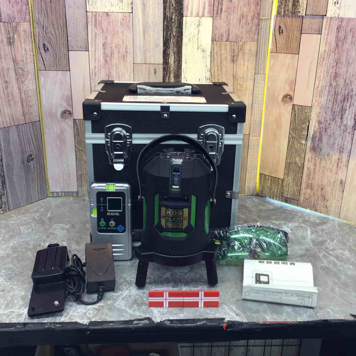 ◇ムラテックKDS 電子整準 グリーンレーザー墨出器 DSL-93RG【八潮店】