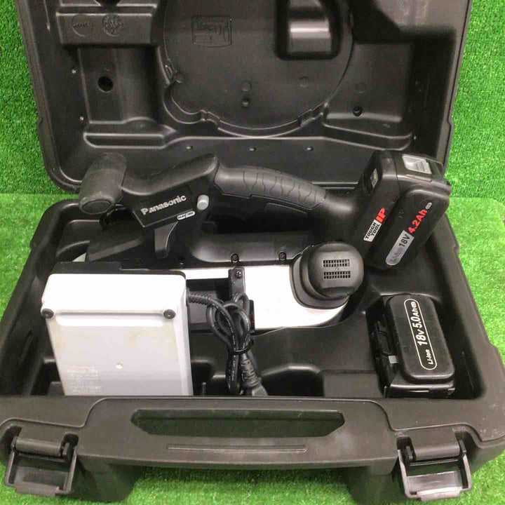 【中古品】 パナソニック/Panasonic コードレスバンドソー EZ45A5LJ2G-B 【鴻巣店】