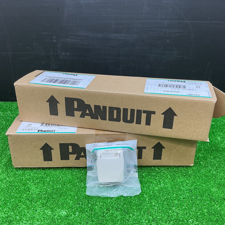 【未使用品】JOQ2H500 2ポートCat5eローゼットキット シャッター付　2箱セット【電材館越谷店】