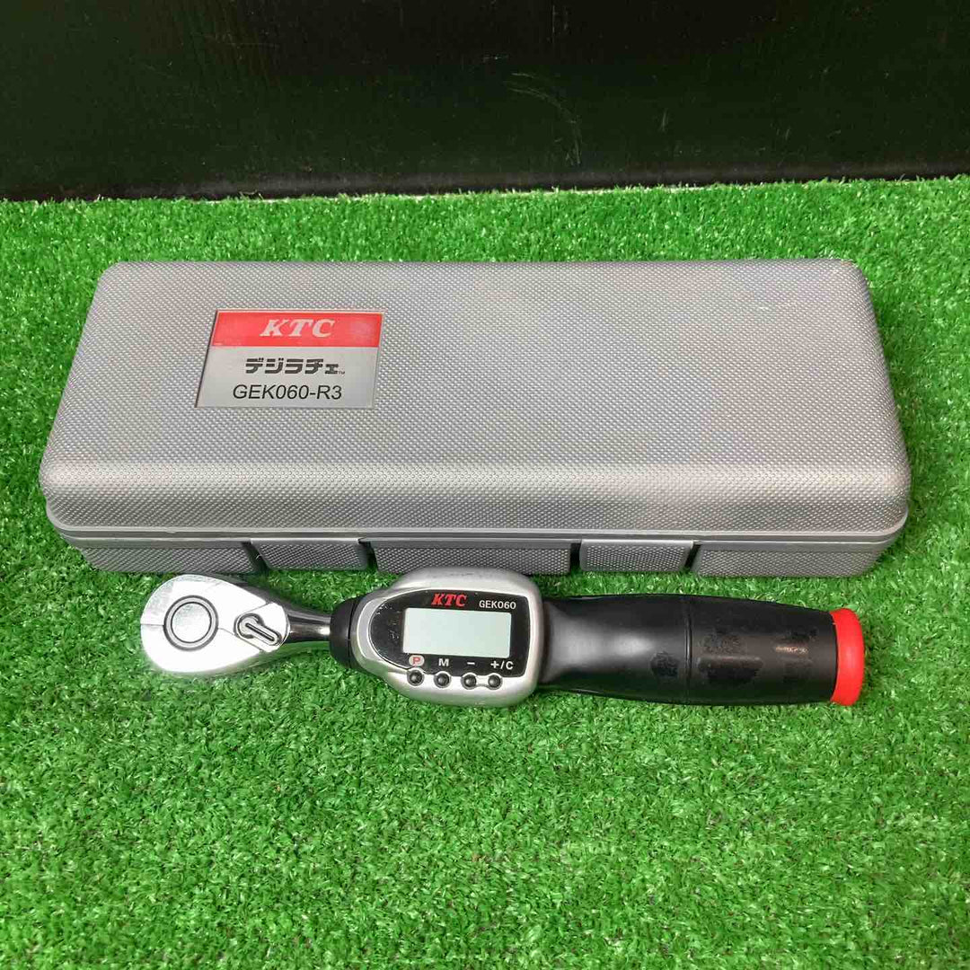 KTC(ケーテーシー) デジタルトルクレンチ デジラチェ GEK060-R3 9.5sq【岩槻店】