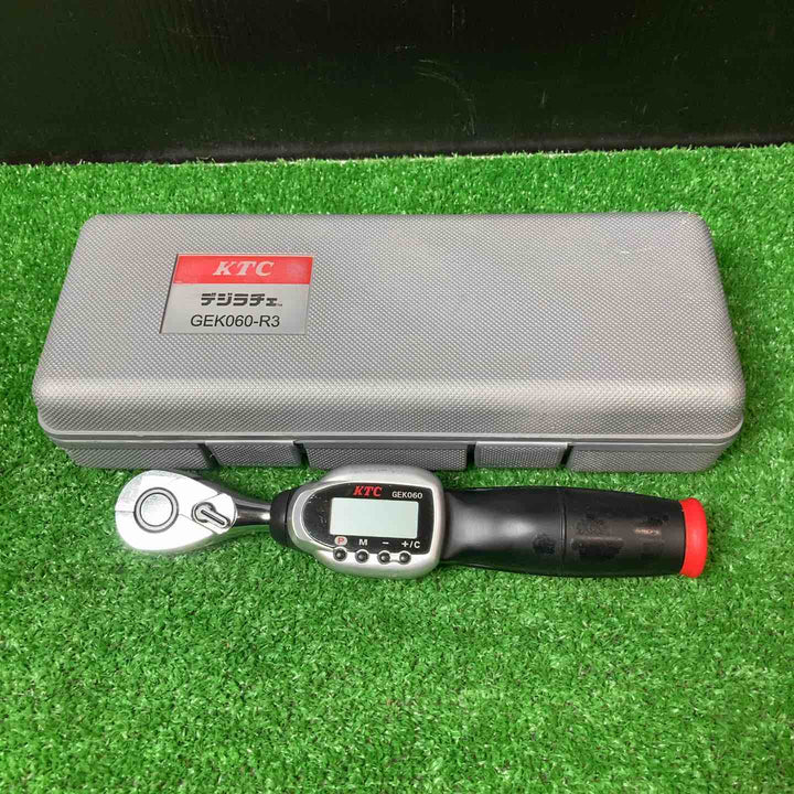 KTC(ケーテーシー) デジタルトルクレンチ デジラチェ GEK060-R3 9.5sq【岩槻店】