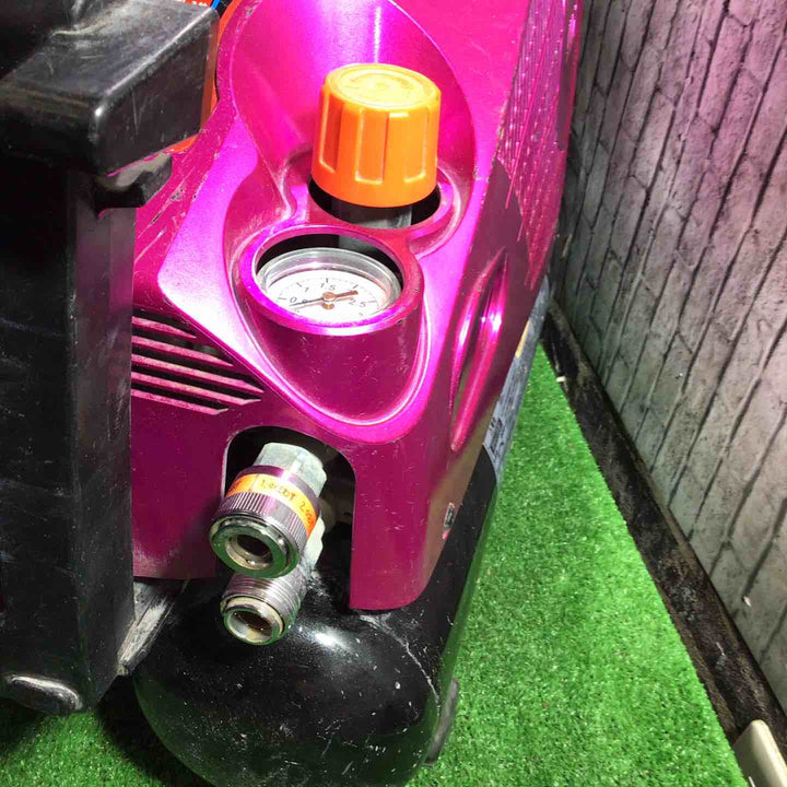 ◇マックス(MAX) 高圧専用エアコンプレッサー AK-HH1270E2 ブライトマゼンタ【川口店】