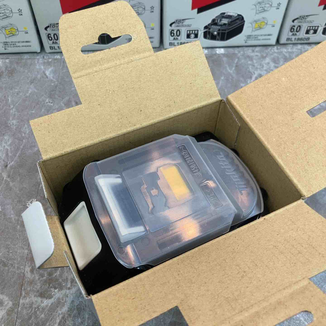 【未使用品】純正 マキタ Makita リチウムイオンバッテリー 18V 6.0Ah BL1860B 10個セット バッテリー 純正品【八潮店】