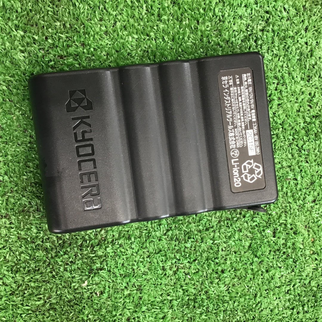 【ジャンク品】京セラ バートル AC360-19V バッテリー＋ACアダプター【桶川店】