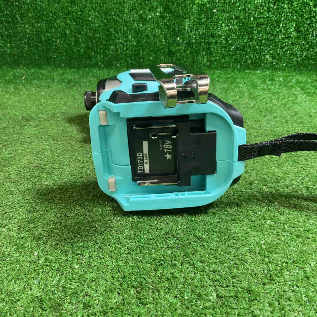 【本体＋ケース】マキタ(makita) 18Vコードレスインパクトドライバ TD173DGXTB ターコイズブルー【藤沢店】