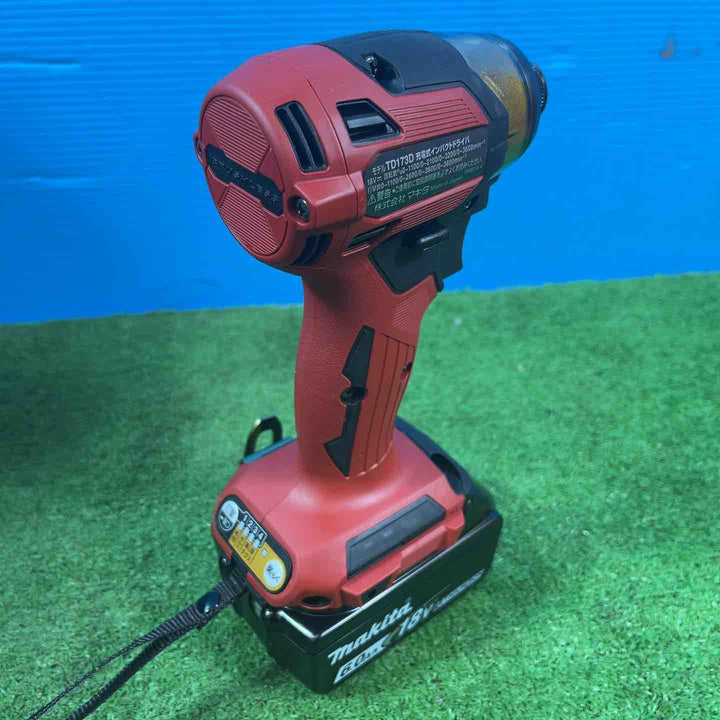 マキタ(makita) コードレスインパクトドライバー TD173DGXPR プレミアムレッド LXT20周年記念限定カラー【岩槻店】