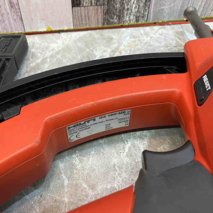 ◇ヒルティ(HILTI) ガス式鋲打機 GX120-ME 電気・機械設備用【八潮店】