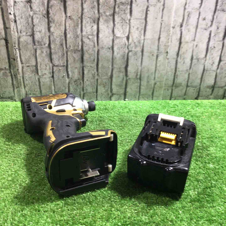 ◇マキタ(makita) コードレスインパクトドライバー 18V ゴールド TD148DSP1 (TD148DRTX) 100周年モデル 動作確認済み【川口店】