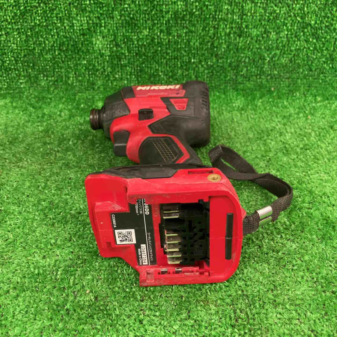 ★ハイコーキ(HIKOKI ※旧:日立工機) コードレスインパクトドライバ スコーピオンレッド WH36DD(2XHRSZ)【川崎店】