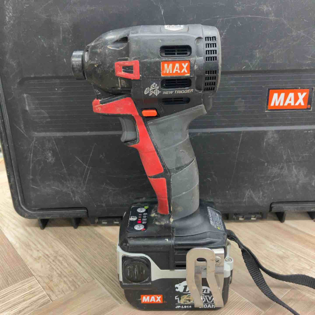 マックス(MAX) 充電式ブラシレスインパクトドライバー PJ-ID153R-B2C/1450A【八潮店】