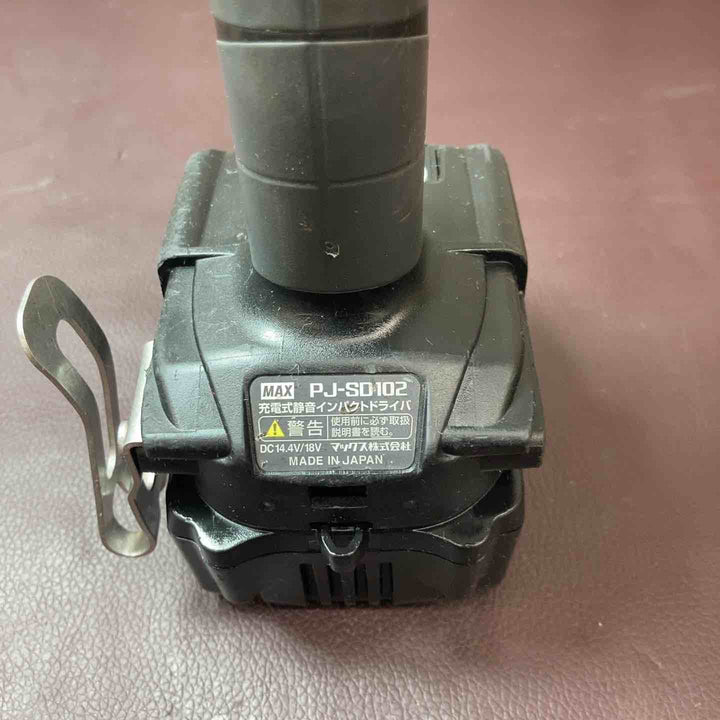 【中古品】 マックス(MAX) 18V コードレス静音インパクトドライバー PJ-SD102 18V5.0Ahバッテリー1個付属 【東大和店】