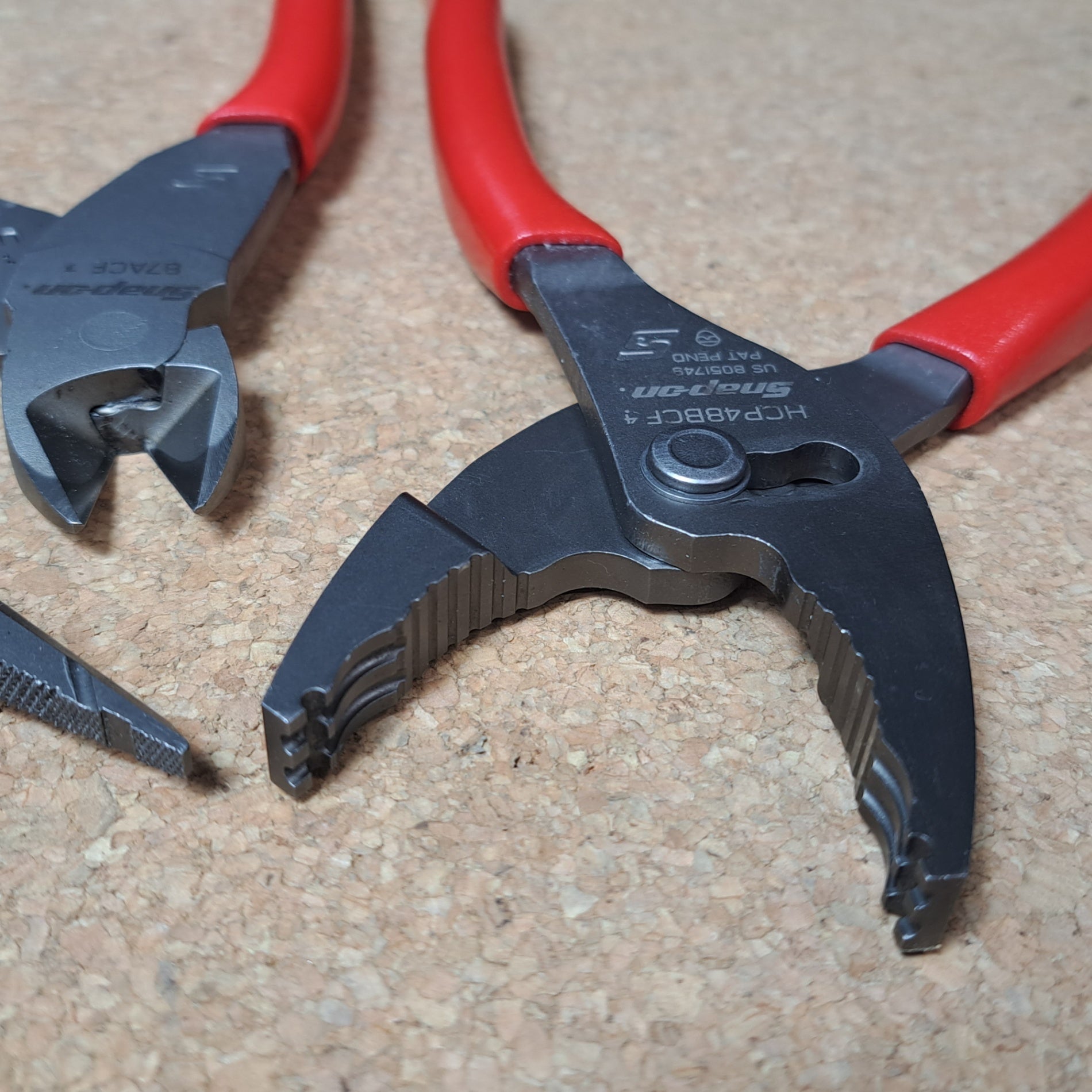 スナップオン(Snap-on) 3点 ニッパー(87ACF)、ユニバーサルホース