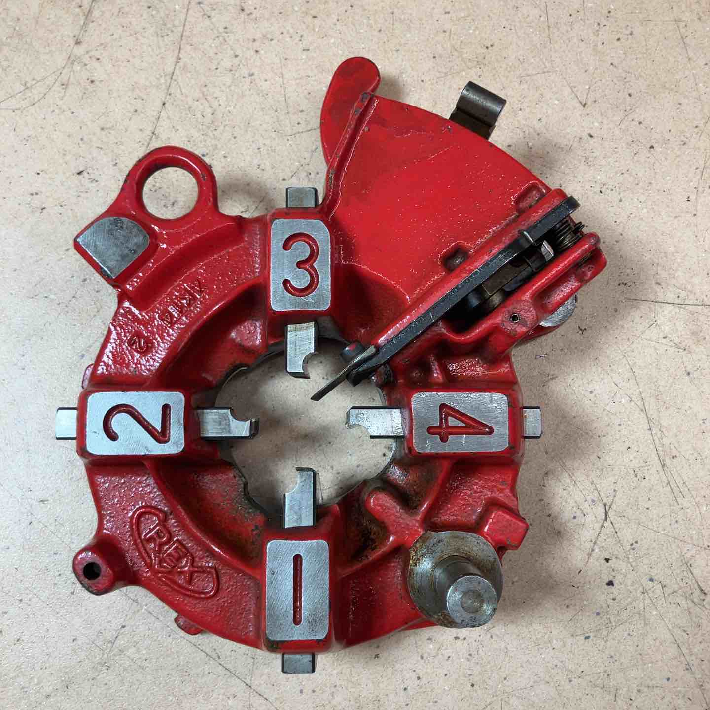 中古品／店頭受取り限定】 レッキス(REX) ねじ切り機 80ADXIII 牛若