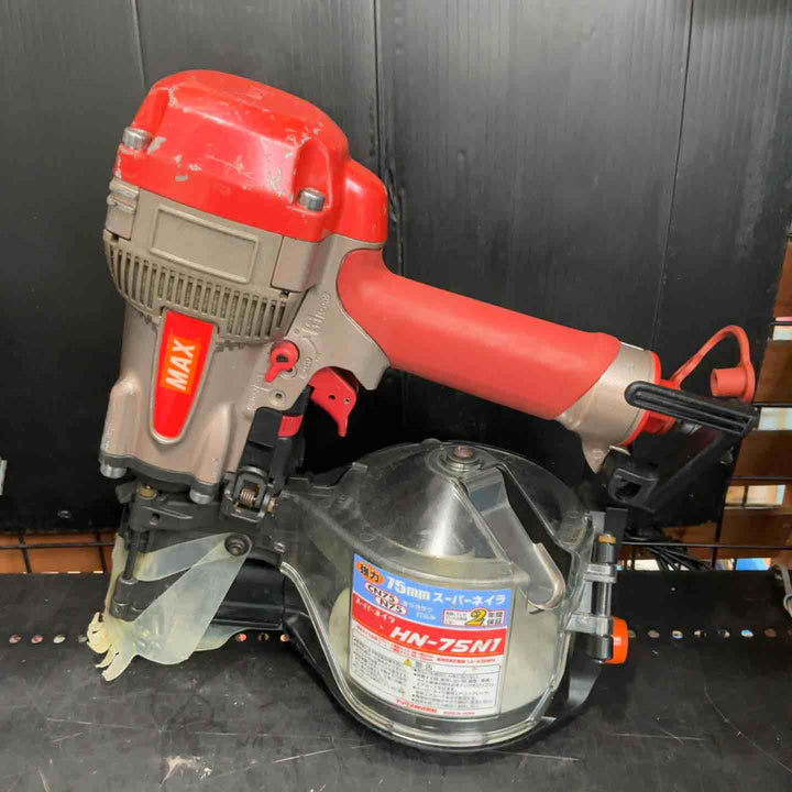 ★マックス(MAX) 高圧エア釘打ち機 HN-75N1【草加店】