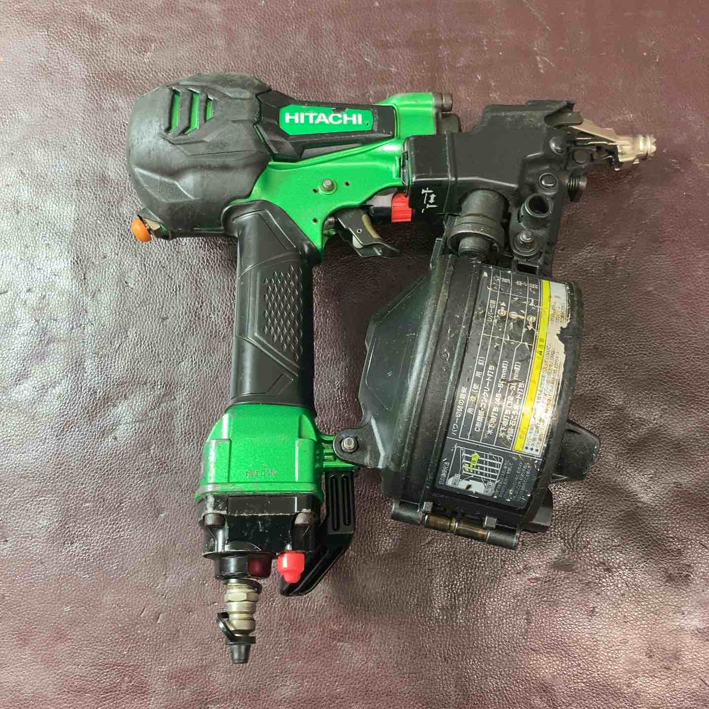 中古品】ハイコーキ(HIKOKI ※旧:日立工機) 高圧エア釘打ち機 NV50HR(SL