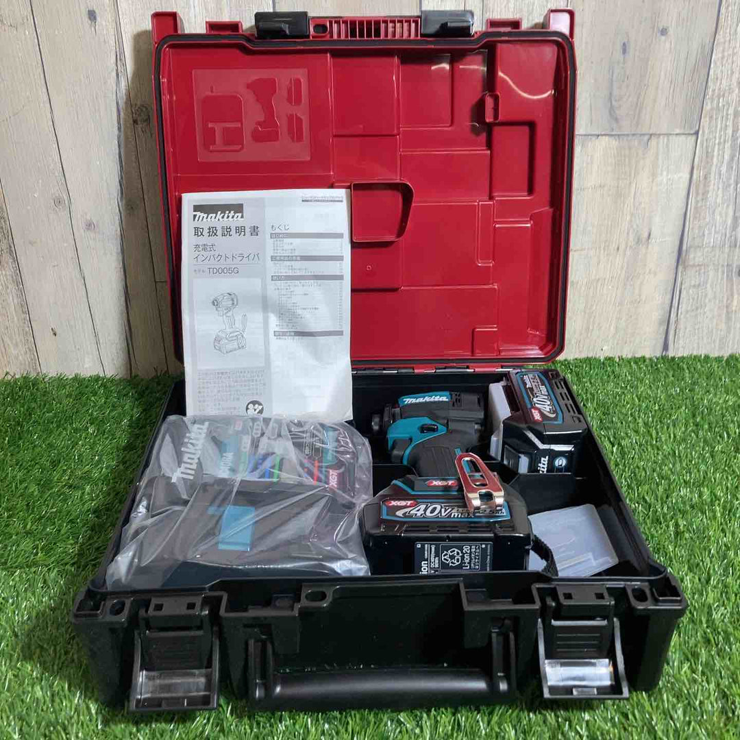 ★マキタ(makita) 40Vmaxコードレスインパクトドライバー TD005GRDX【戸田店】