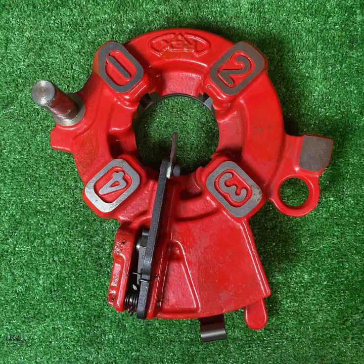 【美品】★レッキス(REX) 自動切上ダイヘッド鋼管用 1/2〜3/4 AD 15A-20A(29A850) ※チェーザ無し【岩槻店】