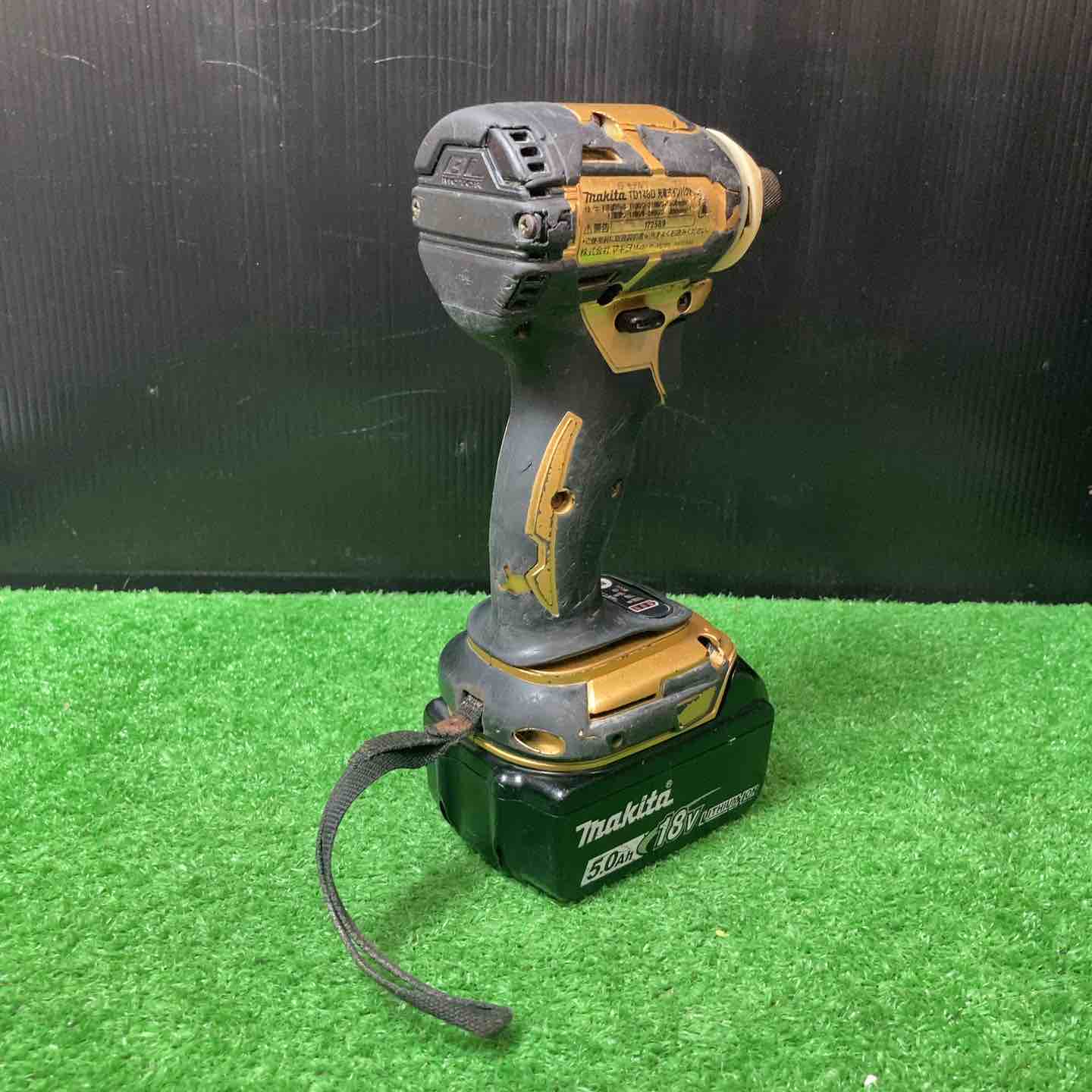 中古】◇マキタ(makita) コードレスインパクトドライバー 18V ゴールド 
