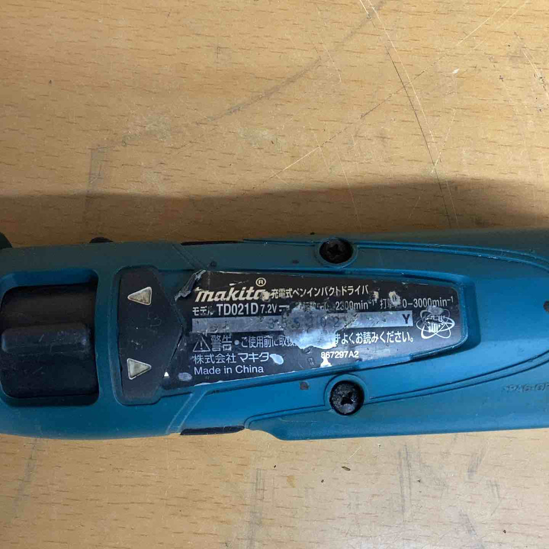 ☆マキタ(makita) コードレスペンインパクトドライバ TD021DSHSP【越谷店】