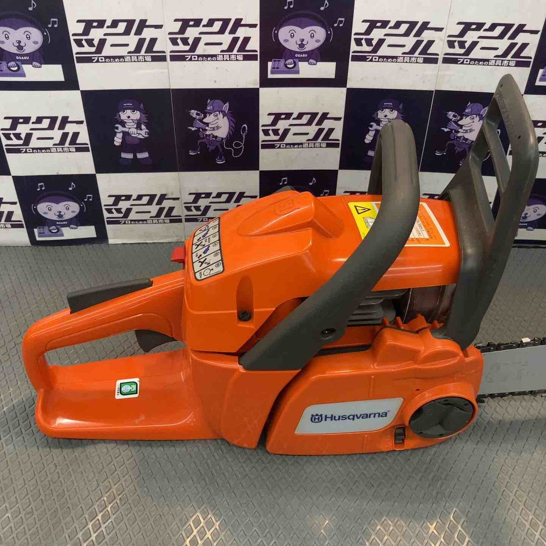 【中古品】ハスクバーナ(Husqvarna) エンジンチェーンソー 120e Mark II (mark2)【所沢店】