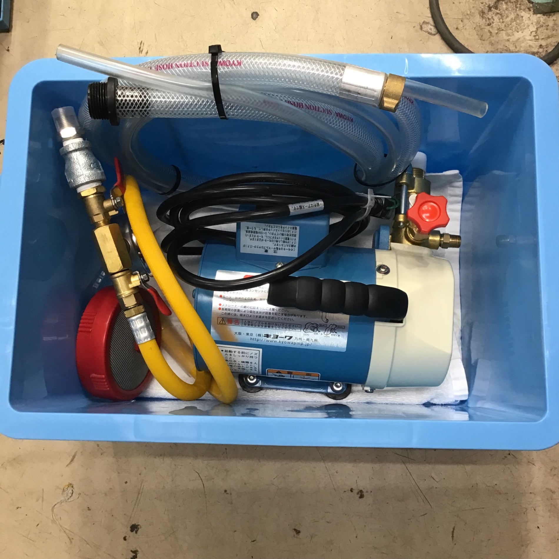 〇キョーワ(KYOWA) 水圧テストポンプ KY-40A【町田店】 – アクトツール