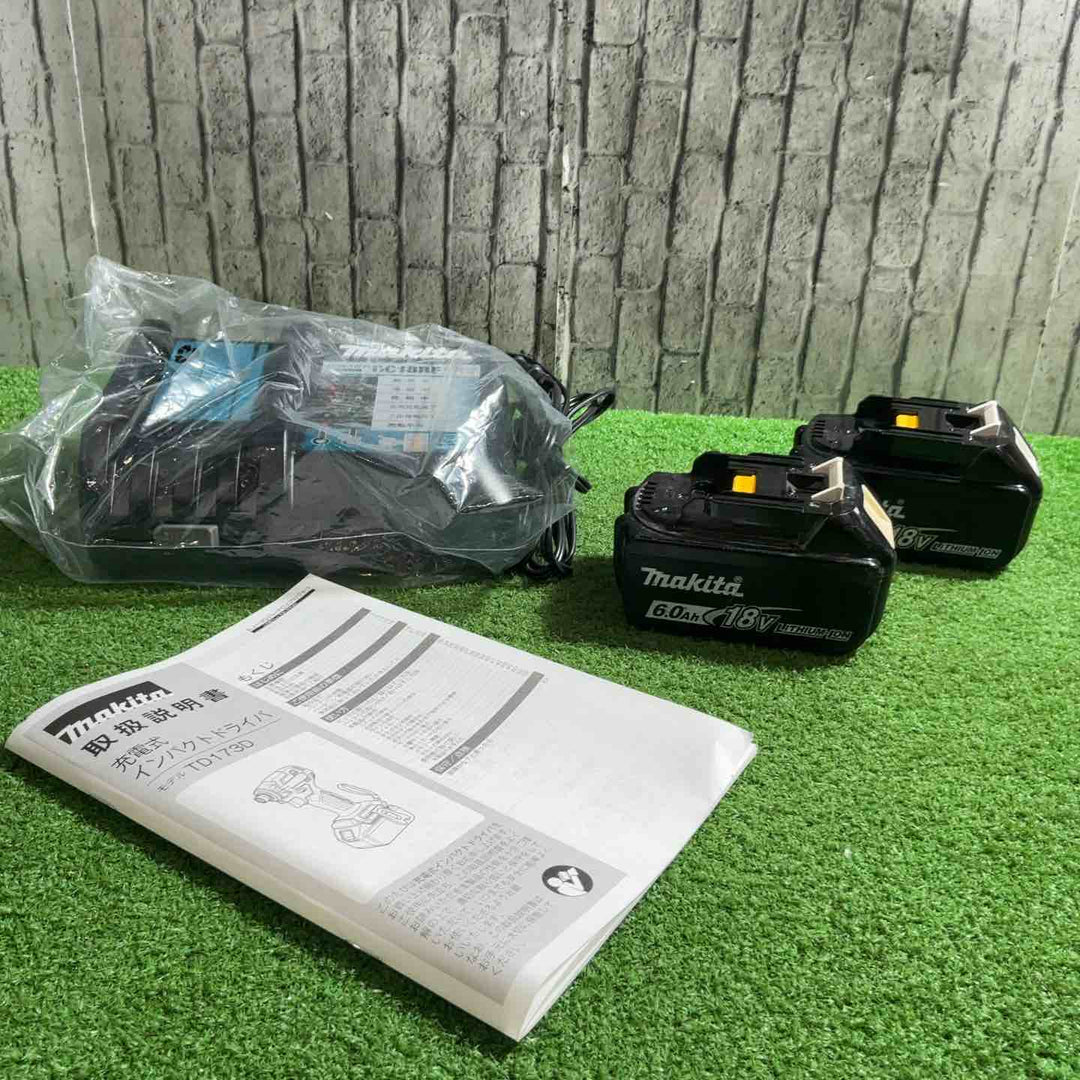 ★マキタ(makita) コードレスインパクトドライバー TD173DRGXB 動作確認済【川口店】