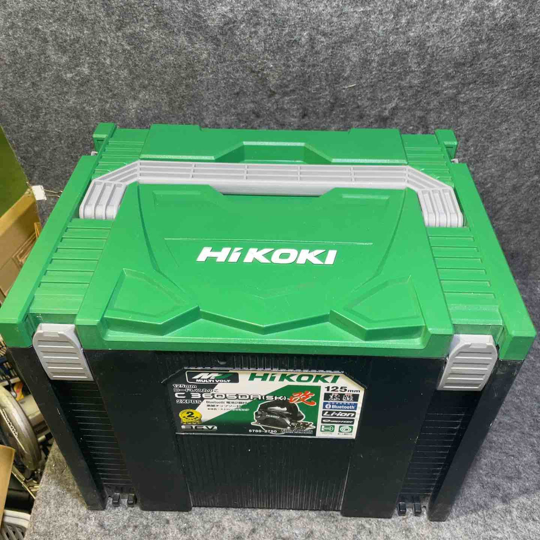 ハイコーキ(※旧:日立工機) コードレス丸のこ C3605DA(SK)(2XPBS)【桶川店】