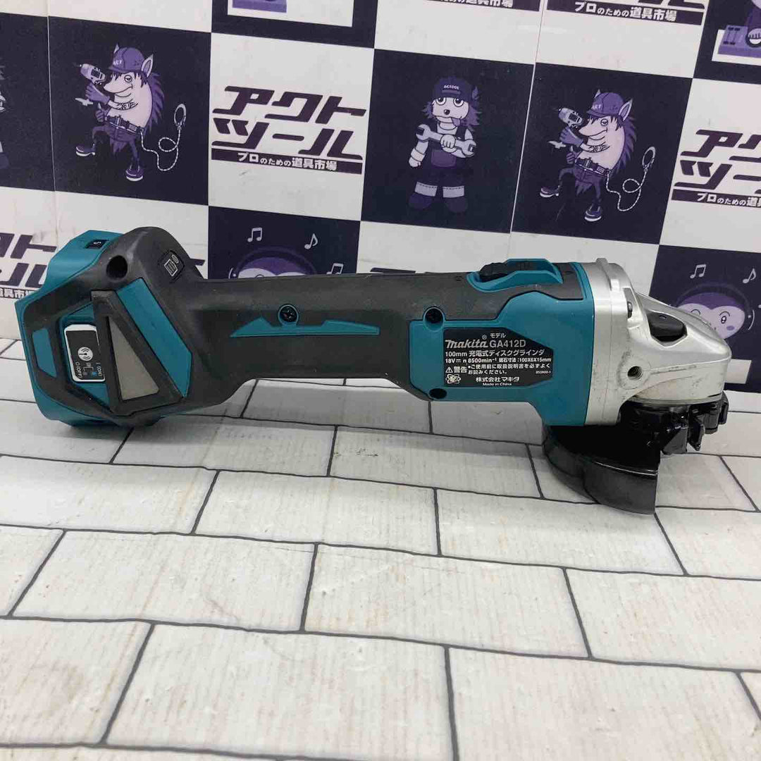 ★マキタ(makita) 100mmコードレスディスクグラインダ GA412DZ【所沢店】