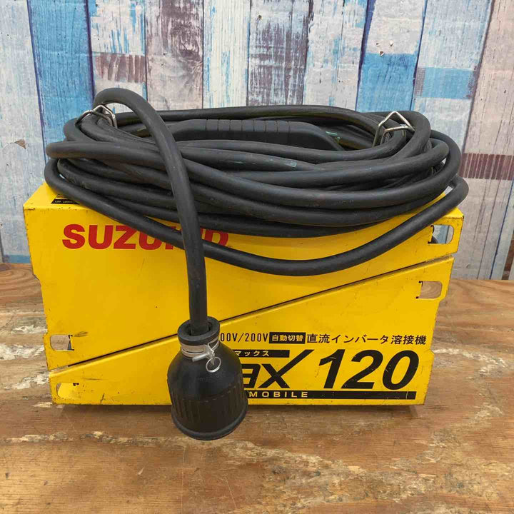 ◇スズキッド(SUZUKID) 100V/200V兼用 直流インバータ溶接機 IMAX120(SIM-120)【柏店】