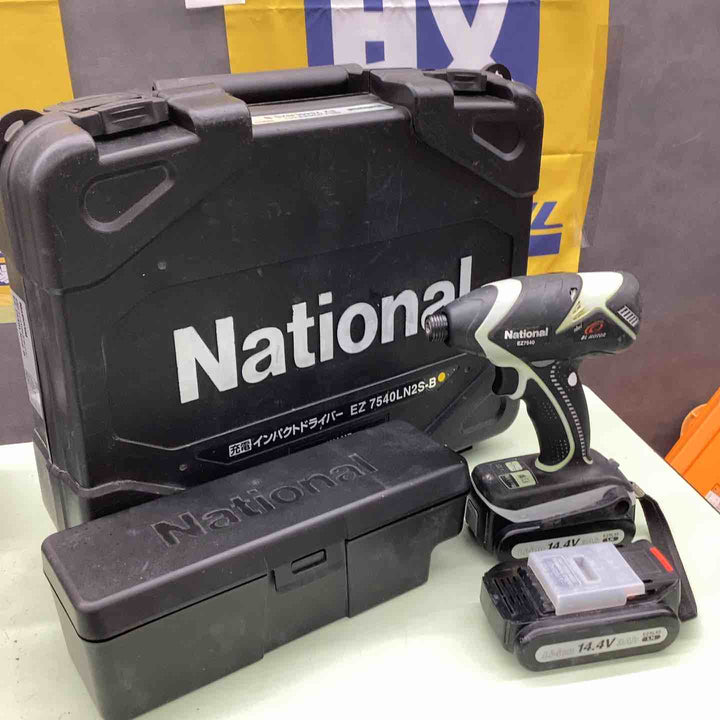 ◇パナソニック(Panasonic) コードレスインパクトドライバ EZ7540LN2S-B【越谷店】