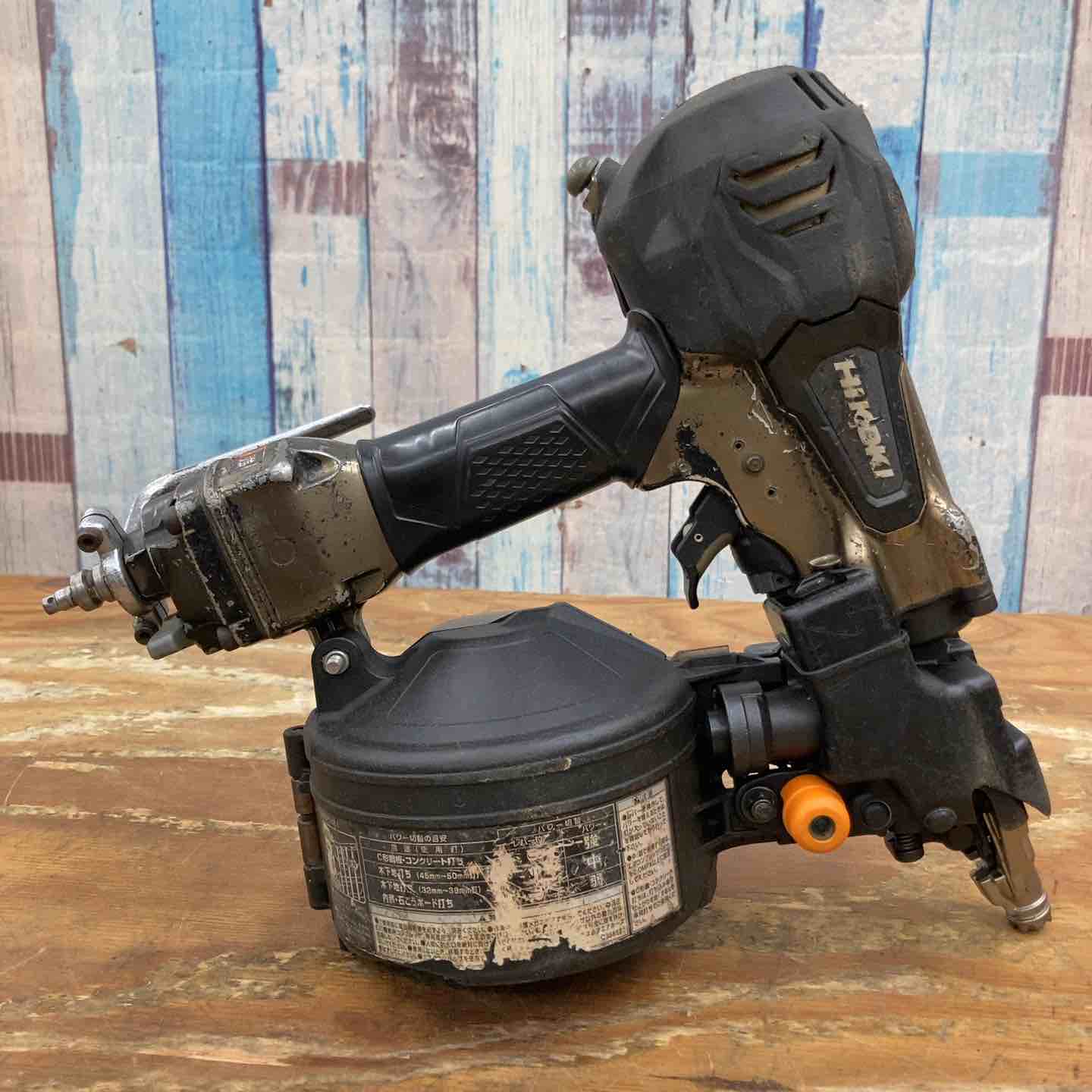 日立工機 NV50HR 高圧釘打ち機【野田愛宕店】【店頭取引限定】【中古】管理