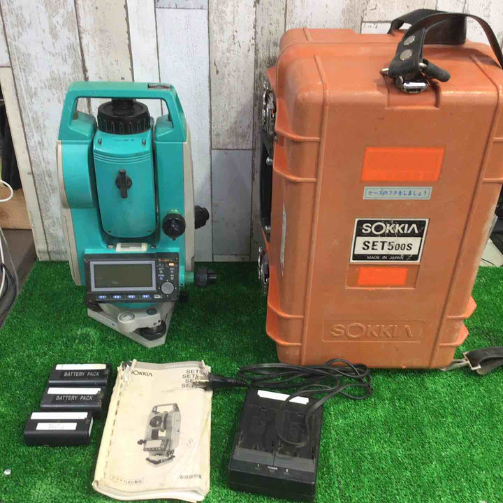 トータルステーション ソキア SOKKIA SET500S 測量機 現状品【町田店】