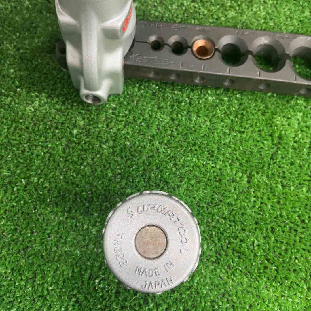 スーパーツール SUPERTOOL  チュービングツールセット(偏芯式) フィードハンドル型 新冷媒・新規格 TS456WH【草加店】