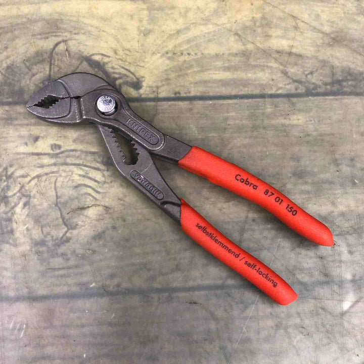 KNIPEX(クニペックス) ウォーターポンププライヤー コブラ 150mm 8701150 8701-150 【東大和店】
