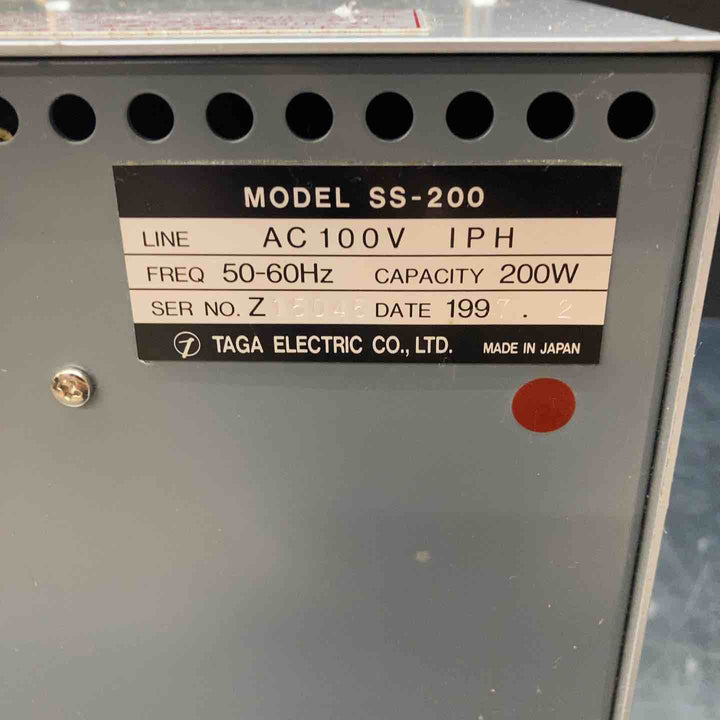◇多賀電機(TAGA) 超音波剥離機 SS-200【川越店】