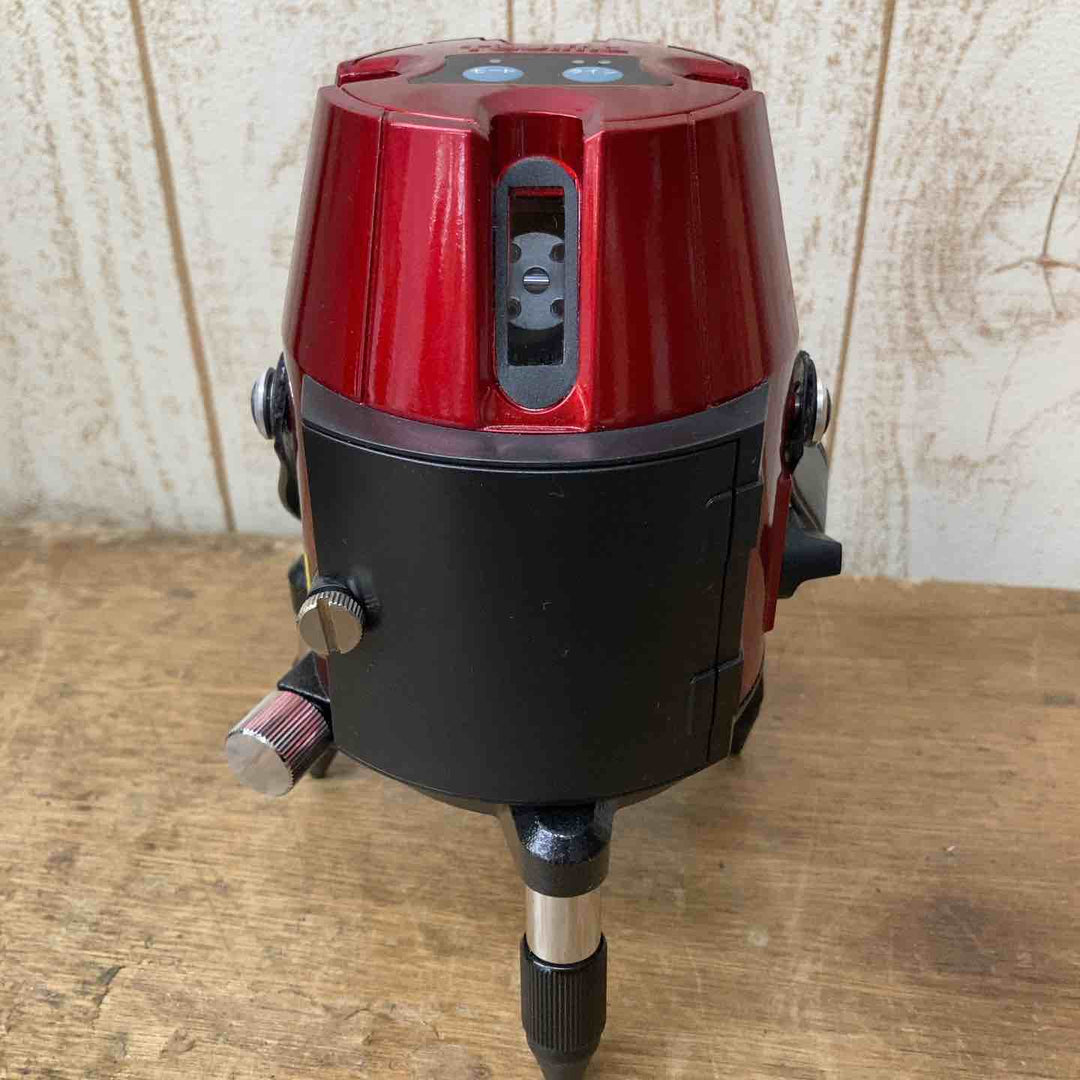 【中古品】◇タジマ(Tajima) レーザー墨出し器 矩十字・横  ZERO-KJY 赤色レーザー 受光器付き【柏店】