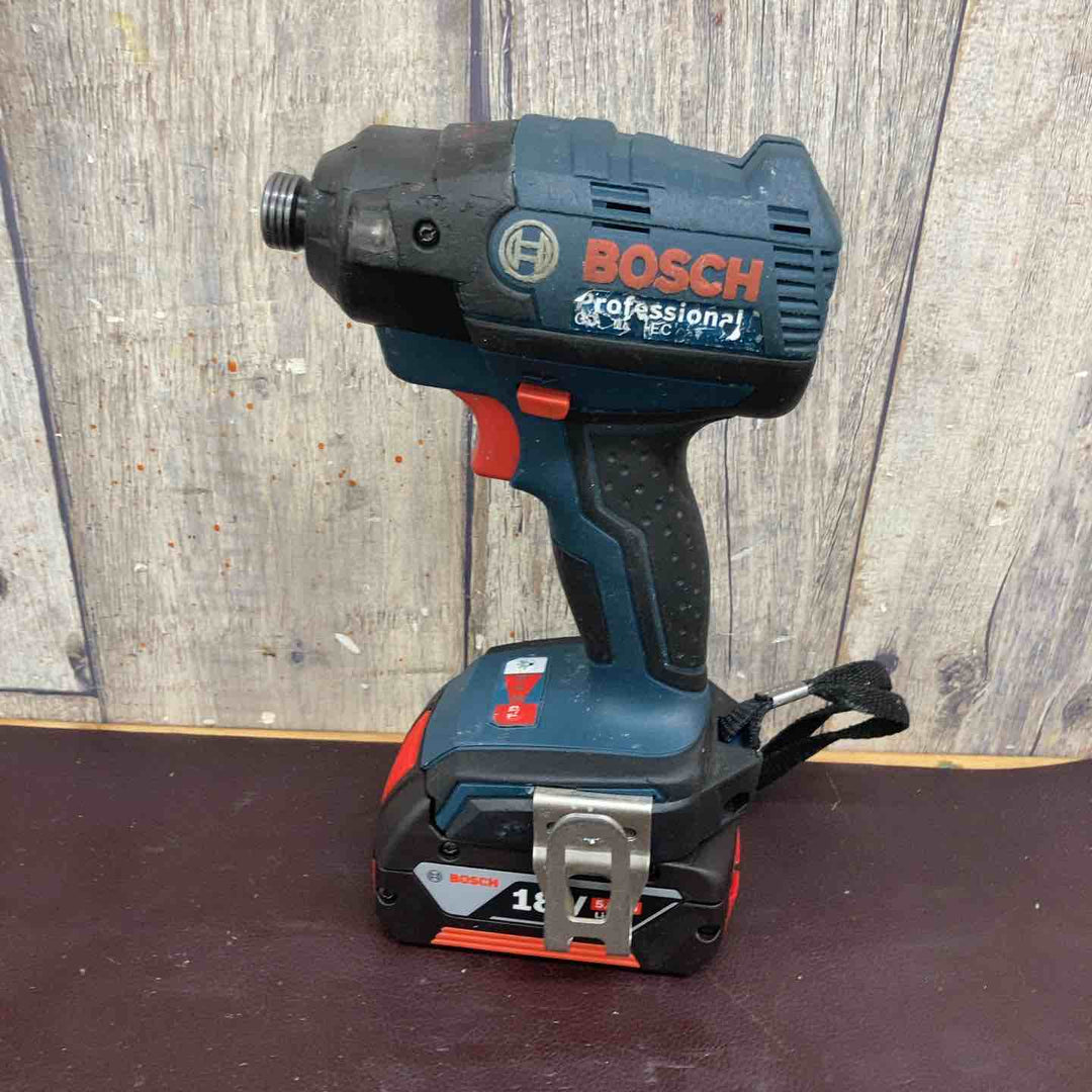 【中古品】 BOSCH(ボッシュ) 18Vバッテリー インパクトドライバー GDR18V-LIS 【東大和店】