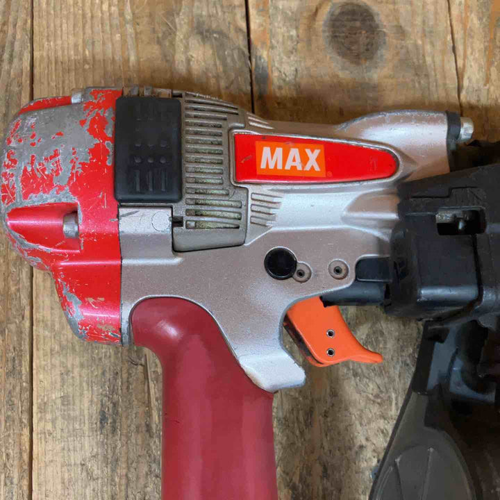 【動作良好】☆マックス(MAX) 高圧エア釘打ち機 HN-65Z1接合金物用【所沢店】