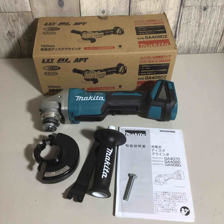 ★マキタ(makita) 100mmコードレスディスクグラインダ GA408DZ【戸田店】