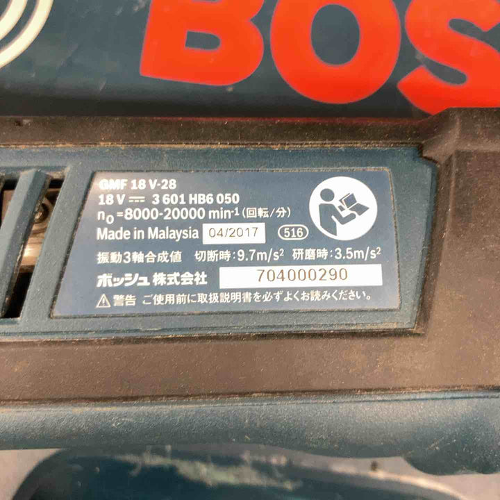 ★ボッシュ(BOSCH) 18V コードレスマルチツール GMF18V-28 純正バッテリー1個付属【戸田店】