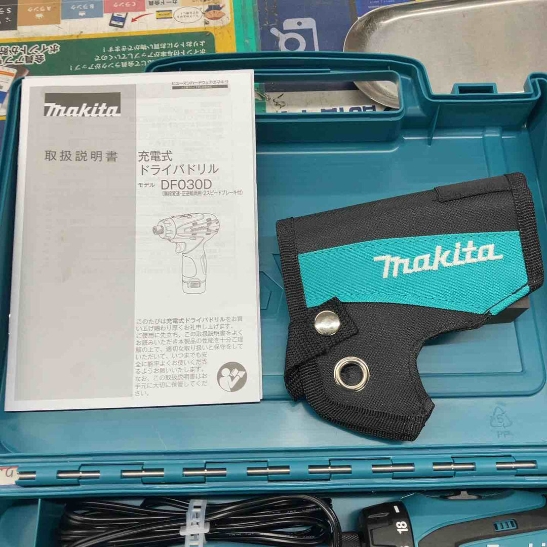 ☆マキタ(makita) 10.8Vコードレスドリルドライバー DF030DWX【戸田店】