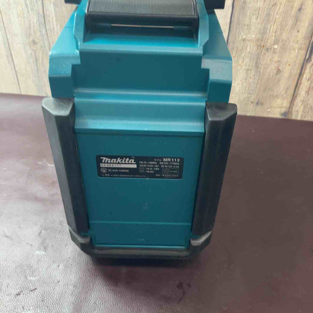 【中古品】マキタ(makita) コードレスラジオ MR113【東大和店】