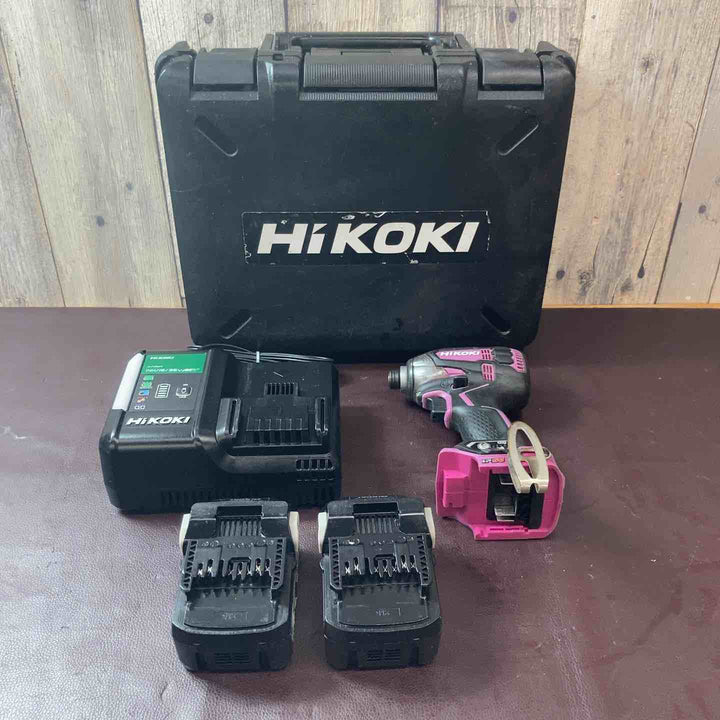 【中古品】 ハイコーキ(HIKOKI ※旧:日立工機) マルチボルト 18V コードレスインパクトドライバー WH18DDL2(2LXPK)(R) 【東大和店】