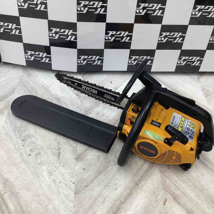 ☆京セラ(リョービ) エンジンチェーンソー ES-3025V 現状品 保証無【越谷店】