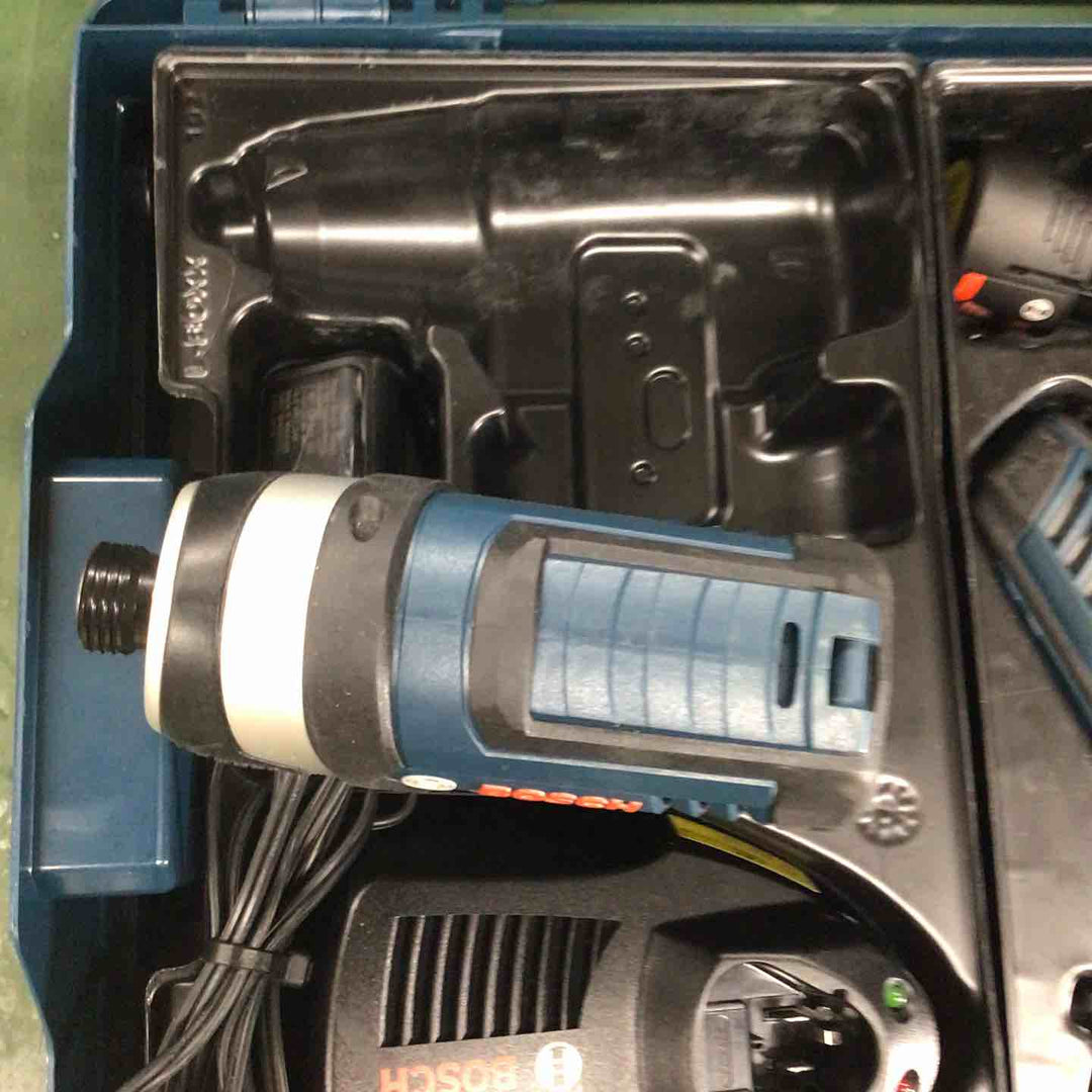 【039】【102】ボッシュ(BOSCH) コードレスセーバーソー GSA10.8V-LI + インパクトドライバー GDR10.8-LI + バッテリー4個 + 充電器セット【戸田店】