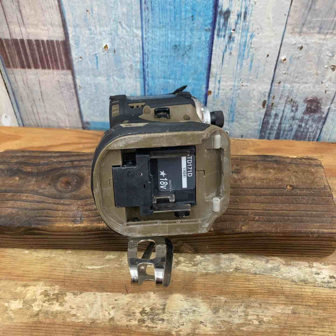 【中古品】★マキタ(makita) コードレスインパクトドライバー TD171DZAB 18V 本体のみ オーセンティックブラウン【柏店】