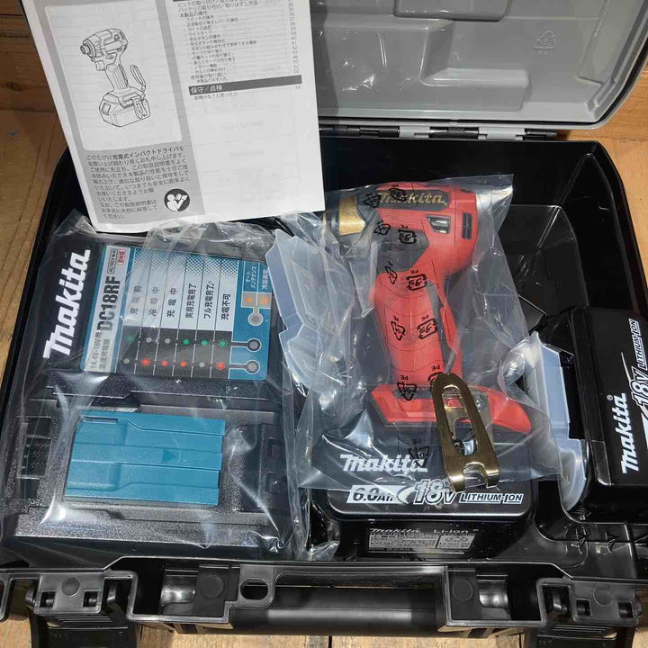 【未使用20周年記念カラー！】マキタ(makita) コードレスインパクトドライバー TD173DGXPR LXT20周年記念限定カラー プレミアムレッド【所沢店】