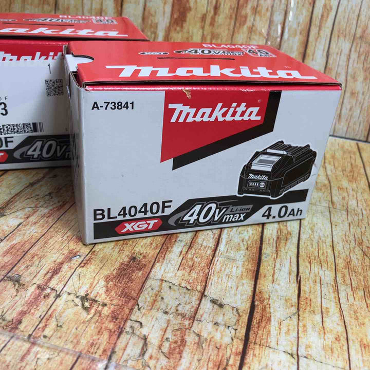 ★マキタ(makita) リチウムイオンバッテリー 40Vmax/4.0Ah BL4040F　2個セット【川崎店】